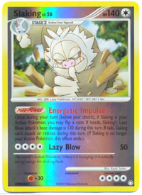 Slaking - 34/123 - Rare - Reverse Holo